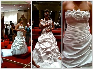 Never seen footage. behind the scenes. Wedding dress shopping